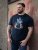 D555 Slater Tryckt T-shirt Mörkblå - T-shirts - Stora T-shirts - 2XL-14XL