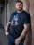 D555 Slater Tryckt T-shirt Mörkblå - T-shirts - Stora T-shirts - 2XL-14XL