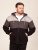 D555 Fitzgerald Zip Through Hoody With Cut & Sew Panels Svart - Tröjor & hoodies - Stora hoodies & tröjor - 2XL-14XL