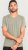 D555 Signature V-neck T-shirt Khaki - T-shirts - Stora T-shirts - 2XL-14XL