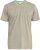 D555 Signature V-neck T-shirt Khaki - T-shirts - Stora T-shirts - 2XL-14XL