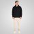 Double Outfitters MTOP-1160 Hoodie med dragkedja Svart - Tröjor & hoodies - Stora hoodies & tröjor - 2XL-14XL