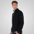 Double Outfitters MTOP-1163 Sweatshirt med halv dragkedja Svart - Tröjor & hoodies - Stora hoodies & tröjor - 2XL-14XL