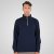 Double Outfitters MTOP-1163 Sweatshirt med halv dragkedja Mörkblå - Tröjor & hoodies - Stora hoodies & tröjor - 2XL-14XL