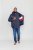 D555 Angus Diamond Quilted Puffer Jacket Navy - Jackor - Stora jackor - 2XL-12XL