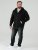 Rockford Cantor Hoodie Svart - Tröjor & hoodies - Stora hoodies & tröjor - 2XL-14XL