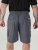 D555 Nick Cargoshorts med Elastisk Midja Grå - Shorts - Stora shorts W40-W60