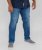 D555 Taurus Fit Stretch Jeans With Sandblasting - Jeans & byxor - Stora Jeans och Stora Byxor