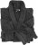 Abraxas Bathrobe 100% Cotton Black - Underkläder & Badkläder - Stora underkläder - 2XL-8XL