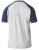 D555 HIRALDO T-Shirt Grey/Navy - T-shirts - Stora T-shirts - 2XL-14XL