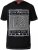 D555 OAKLEY LA Geometric Print Crew Neck T-Shirt Black - T-shirts - Stora T-shirts - 2XL-14XL