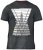 D555 Rox T-shirt Charcoal - T-shirts - Stora T-shirts - 2XL-14XL