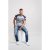 D555 Jones T-shirt Grey - T-shirts - Stora T-shirts - 2XL-14XL