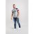 D555 Jones T-shirt Grey - T-shirts - Stora T-shirts - 2XL-14XL