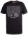 D555 Willoughby NYC Dot Printed T-Shirt Black - T-shirts - Stora T-shirts - 2XL-14XL