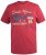 D555 Brisbane Santa Monica Route 66 Printed T-Shirt Red - T-shirts - Stora T-shirts - 2XL-14XL