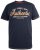 D555 Jasper Authentic Printed T-shirt Navy - T-shirts - Stora T-shirts - 2XL-14XL