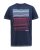 D555 Cransford Gradient Line Printed T-Shirt - Alla kläder - Kläder stora storlekar herr
