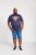 D555 Scampton Official Superman Printed T-Shirt Navy - T-shirts - Stora T-shirts - 2XL-14XL