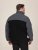 D555 Daly Quarter Zip Fleece Sweatshirt Svart/Grå - Tröjor & hoodies - Stora hoodies & tröjor - 2XL-14XL
