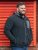 D555 Daly Quarter Zip Fleece Sweatshirt Svart/Grå - Tröjor & hoodies - Stora hoodies & tröjor - 2XL-14XL