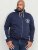 D555 Eaton Full Zip Hoodie Navy - Tröjor & hoodies - Stora hoodies & tröjor - 2XL-14XL
