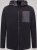 D555 Damien Micro Fleece Zip Through Hoody Svart/Grå - Tröjor & hoodies - Stora hoodies & tröjor - 2XL-14XL