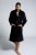 JP1880 Bathrobe with Spacious Patch Pockets Black - Underkläder & badkläder - Stora underkläder för män