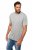 JP1880 702415 T-shirt med V-ringning Gråmelerad - T-shirts - Stora T-shirts - 2XL-14XL