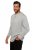 JP1880 702555 Långärmad henleytröja Gråmelerad - T-shirts - Stora T-shirts - 2XL-14XL