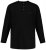 JP1880 702555 Långärmad henleytröja Svart - T-shirts - Stora T-shirts - 2XL-14XL