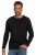 JP1880 702555 Långärmad henleytröja Svart - T-shirts - Stora T-shirts - 2XL-14XL
