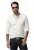 JP1880 702555 Långärmad henleytröja Vit - T-shirts - Stora T-shirts - 2XL-14XL