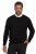 JP1880 708261 Stickad tröja med rund hals Svart - Tröjor & hoodies - Stora hoodies & tröjor - 2XL-14XL