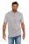 JP1880 708420 Henley t-shirt 2-pack Gråmelerad - T-shirts - Stora T-shirts - 2XL-14XL