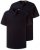 JP1880 708420 Henley t-shirt 2-pack Mörkblå - T-shirts - Stora T-shirts - 2XL-14XL