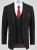 D555 Ted 4 Way Stretch Tailored Suit Jacket Svart - Kostymer och kavajer - Kostymer i stora storlekar