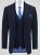 D555 Ted 4 Way Stretch Tailored Suit Jacket Mörkblå - Kostymer och kavajer - Kostymer i stora storlekar