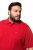 JP1880 712617 Pikétröja med magpassform Chiliröd - Pikétröjor - Stora pikétröjor - 2XL-8XL