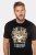 JP1880 Guns N’ Roses Skull Comfort Fit Band T-Shirt Black - T-shirts - Stora T-shirts - 2XL-14XL