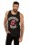 JP1880 Rolling Stones Graphic Band Tank Top Black - T-shirts - Stora T-shirts - 2XL-14XL
