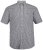 JP1880 722860 Kortärmad vichyrutig skjorta Svart - Skjortor - Stora skjortor - 2XL-8XL