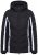 Ulla Popken 725348 Quiltad skidjacka Svart - Skidkläder - 