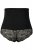 Ulla Popken 781632 Formande trosor med hög midja Svart - Shapewear - 