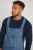 JP1880 Dungarees Denim Adjustable Straps Blue - Jeans & byxor - Stora Jeans och Stora Byxor