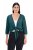 Ulla Popken 794514 Jerseybolero med knytning Petrol - Boleros - 
