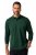JP1880 Polo Shirt Long Sleeve Pique Dark Green - Pikétröjor - Stora pikétröjor - 2XL-8XL
