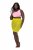 Ulla Popken 799278 Skavskyddsshorts Ljusgrön - Skavskyddsshorts - 