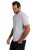 JP1880 799997 T-shirt med bröstficka Gråmelerad - T-shirts - Stora T-shirts - 2XL-14XL
