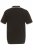 JP1880 802789 Pikétröja med vit kontrastkrage Svart - Pikétröjor - Stora pikétröjor - 2XL-8XL